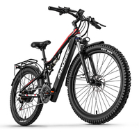 RANDRIDE YG90B Electric Bicycle 48V17Ah Battery 45km/h 27-speed 27.5“ CST Tire 1000W Powerful Motor E-bike Adult Electric Bike
