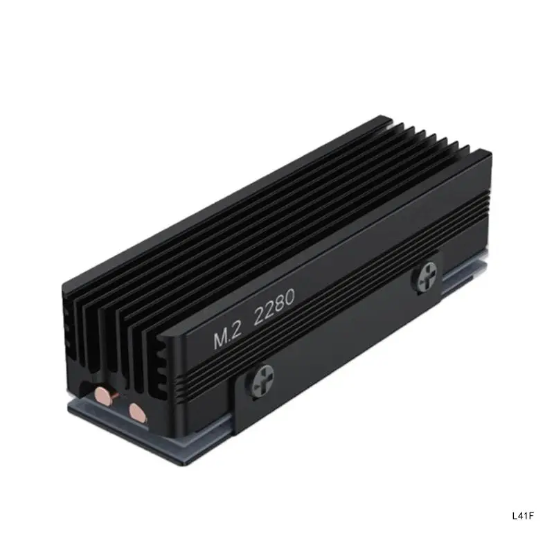 Dissipateur thermique M.2 2280 SSD NVME 2280, radiateur à disque solide, refroidisseur 2 caloducs