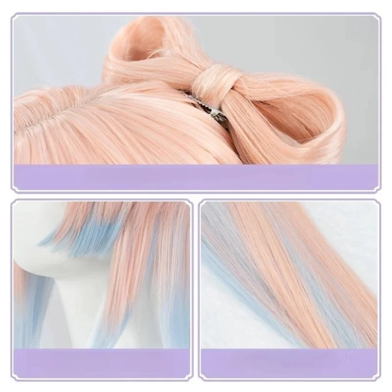 2025 yiyi Wig Genshin Impact Hair Sangonomiya Kokomi Cosplay Christmas Wigs - view 5