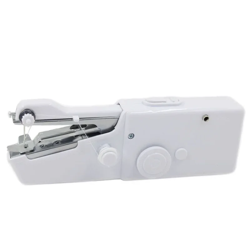 Portable Mini Hand Sewing Machine Quick  Sew Needlework Cordless Clothes Fabrics Household Electric Sewing Machine