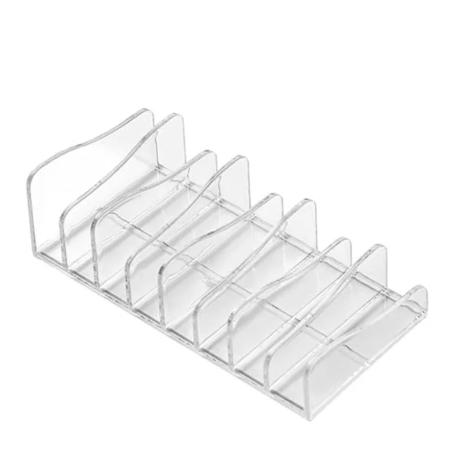 

Eyeshadow Palette Organizer 8 Section Makeup Palette Organizer Cosmetics Display Storage Holder for Eyeshadow Palettes Sunglass