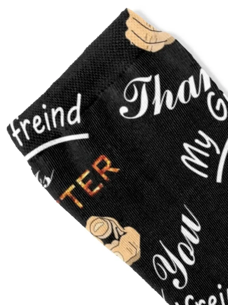 My Girlfreind Is Hotter Than you Socks cartoon halloween Socks Women's Men's