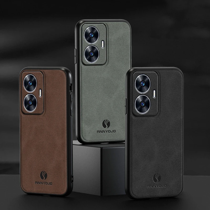 

Sheepskin Leather Phone Case For Oppo A60 A79 A58 A78 Slim Silicone Bumper Frame Magnetic Protective Cover For OPPO A2 A1 Pro