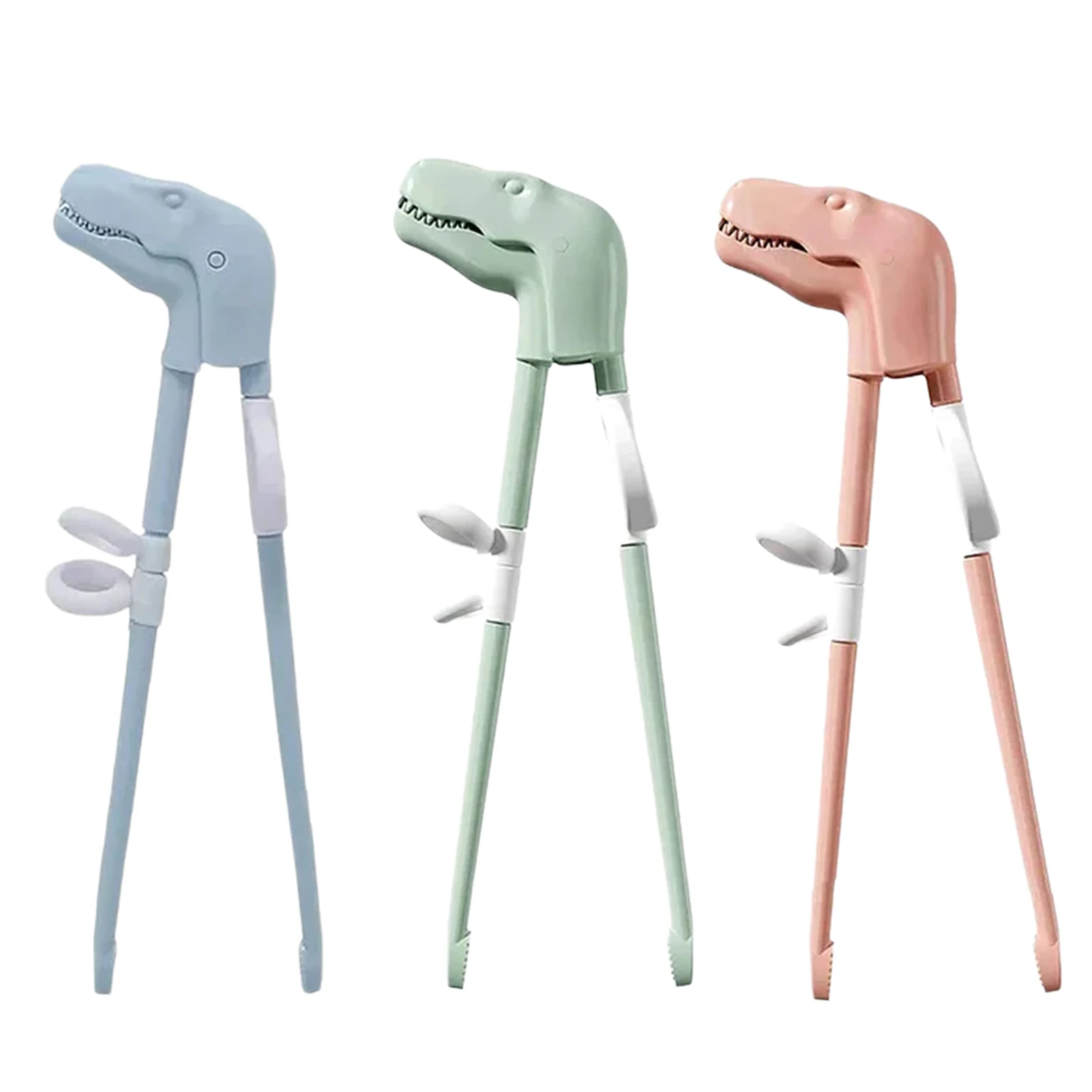 

1 Pair Kids Chopsticks Cartoon Dinosaur Children Eating Training Chopsticks Baby Safty Learning Chopsticks Reusable Tableware