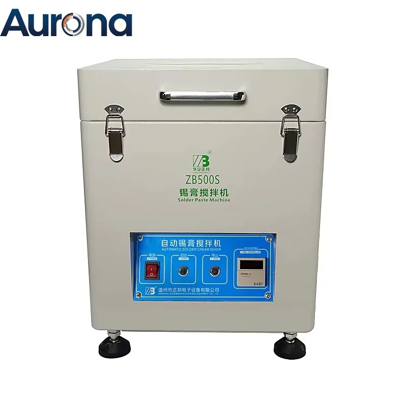 【Industrial】ZB500S Automatic  Solder Paste Mixer, 500-1000g, Suitable For PCB Repair And Assembly Motor Speed 1350RPM