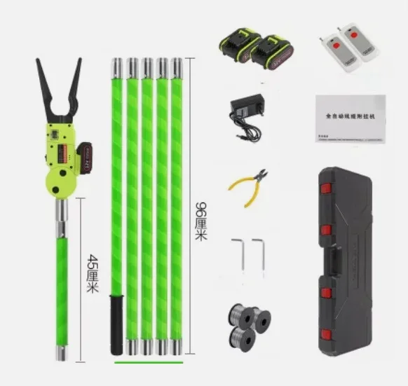 Factory Price12.8V Intelligent Hand-Held Fiber  Automatic Cable Tie Making Manufacturing Production Machine Cable Tying Machine