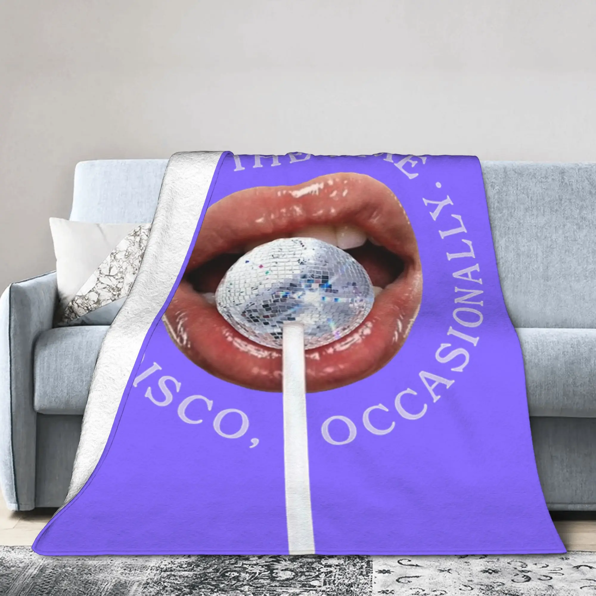 2026 Harrys Kiss All The Time Disco Occasionally Blanket Styles  Fuzzy Awesome Warm Throw Blanket for Home Textile Decor
