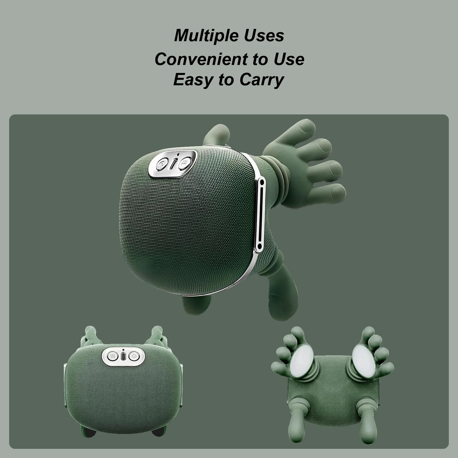 

Neck Massage 3 Speed 2 Heating Modes Stimulator Rechargeable Cordless Neck And Shoulder Massager With Heat For Dad Mom Him Her