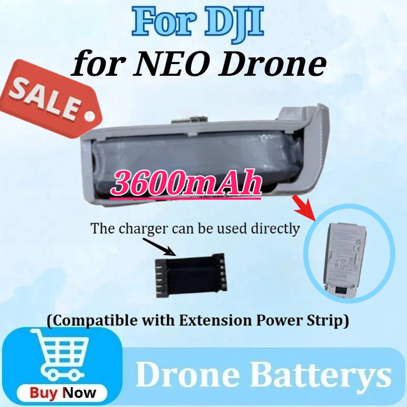 

3600mAh for DJI NEO Refitted Higher Capacity Battery Intelligent Flight Battery 25-minute Flight Time in Stock New Upgraded