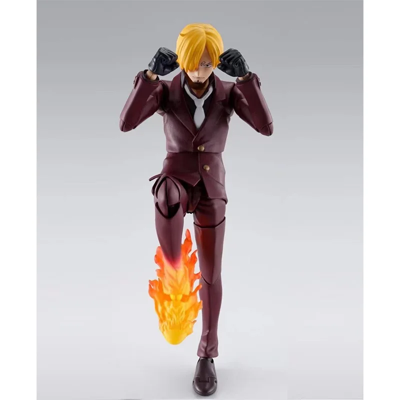 100% Original Bandai S.H.Figuarts SHF One Piece Sanji The Raid On Onigashima Eustass Kid In Stock Anime Figures Model Toys