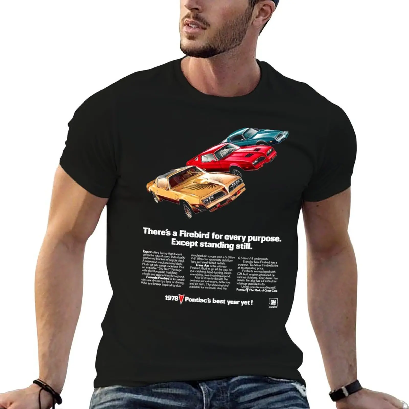

Three Smokey and the bandit car movie art T-Shirt t shirt for man 100 percent cotton man t shirts for men T-Shirt