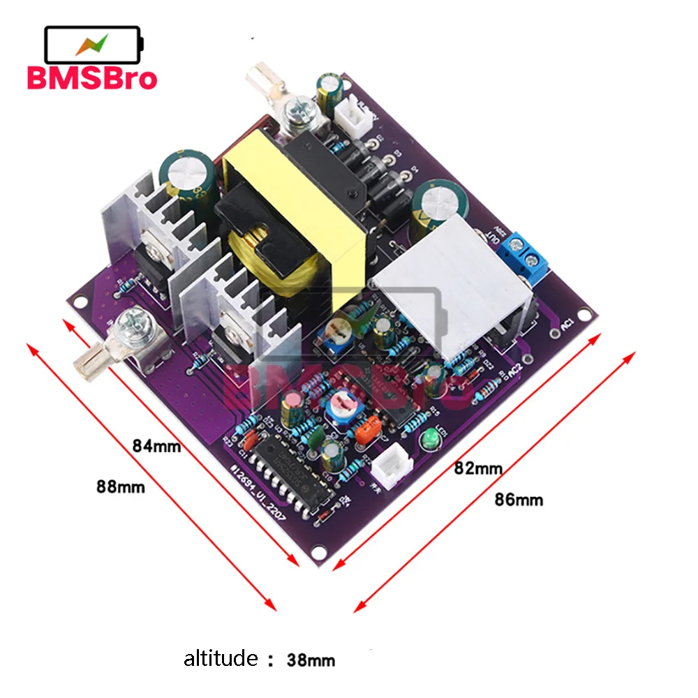 300W Corrected Sine Wave Output 50Hz Inverter 12V To 220V Inverter Power Supply Energy Storage DC-AC Boost Board