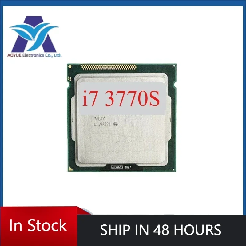 1pcs/lot perfect test Core i7-3770S i7 3770S 3.1GHz Quad-Core LGA 1155 cpu processor