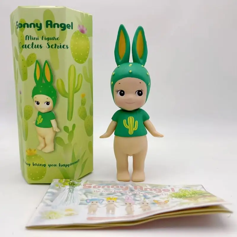 Sonny Angel Cactus Series Blind Box Model Cute Trendy Handmade Ornament Collectibles Can Give Christmas Gifts