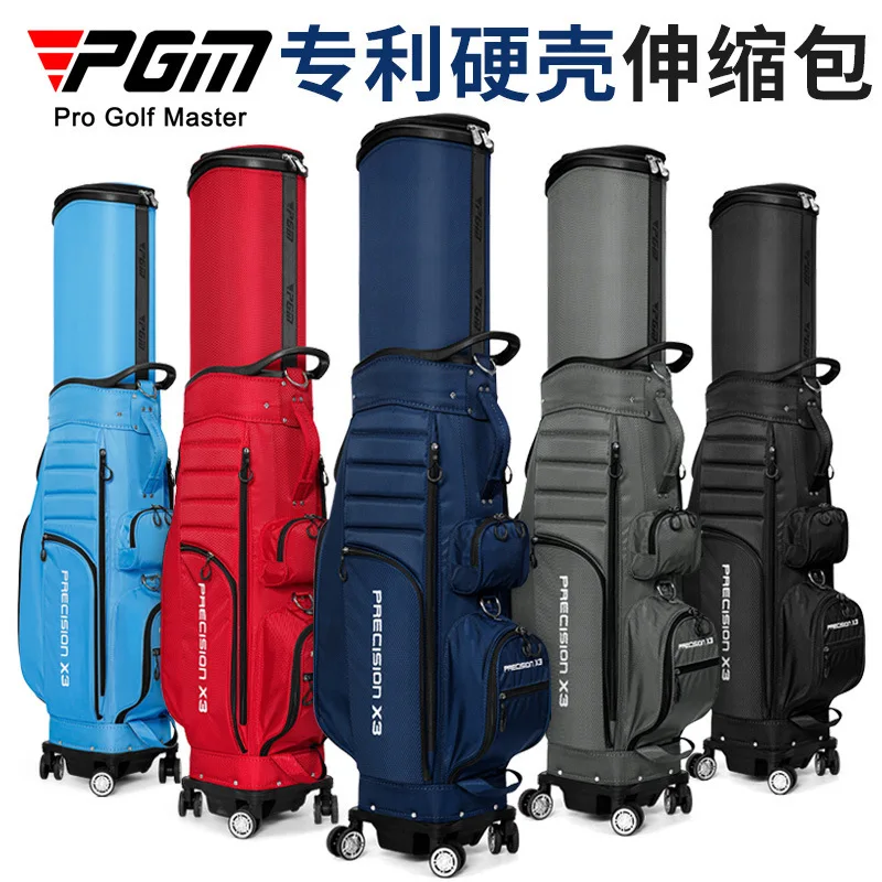 

PGM Телескопический мяч для гольфа для взрослых Унисекс Сумка для авиационных клюшек Нейлоновая четырехкруглая многофункциональная QB062 Оптовая продажа