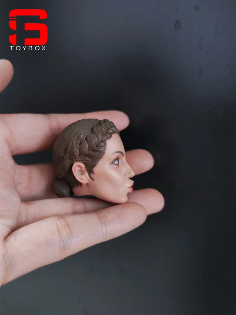 ในสต็อก 1/6 Scale ทหารหญิงหัว Sculpt พร้อม Pouting Expression Fit 12 ''ทหารหญิง Action Figure Body ตุ๊กตา