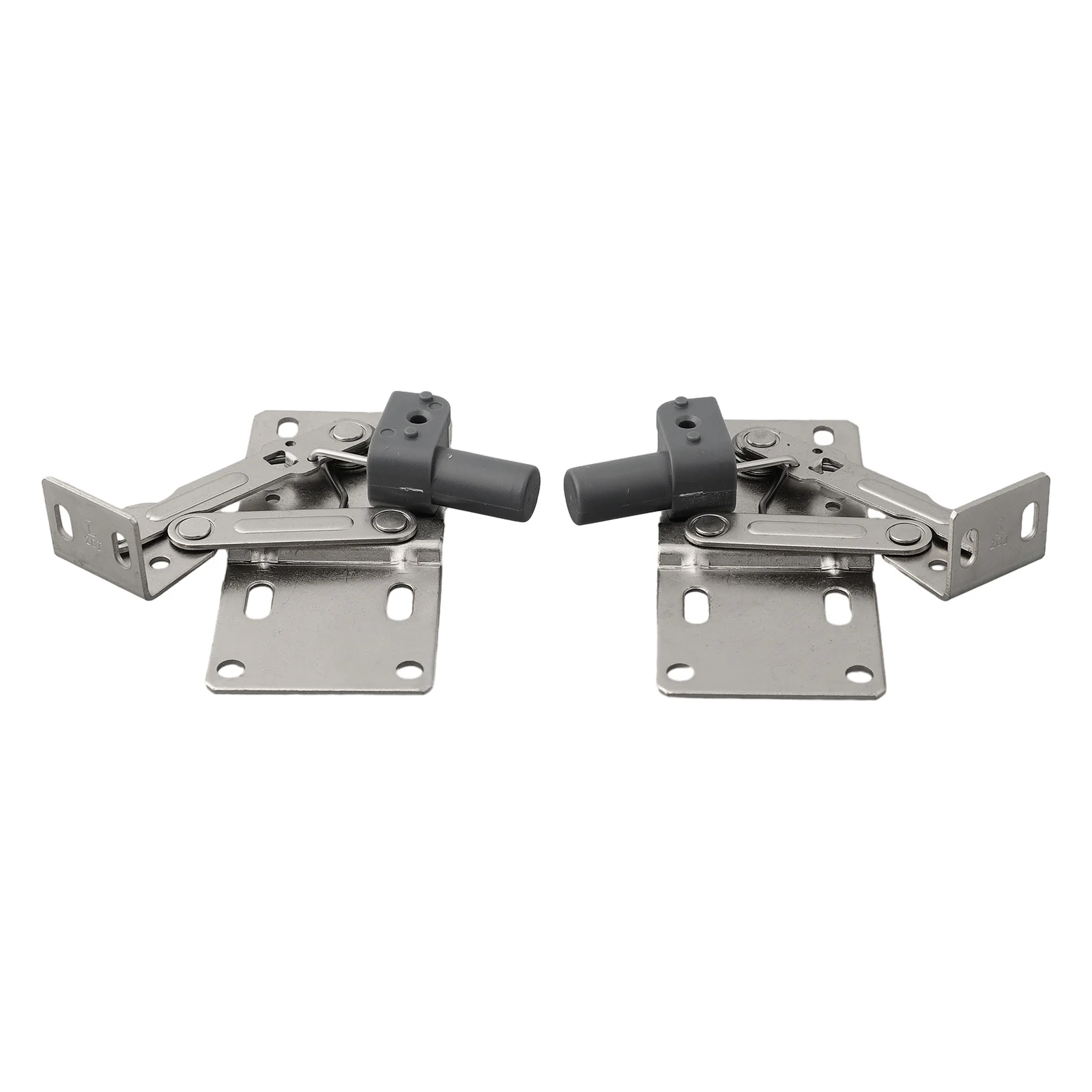 Cabinet Drawer Soft Close Tip Out Tray Hinges Steel Structure Silent Closure 2 Pack Hinges 45 Degrees Opening Angle