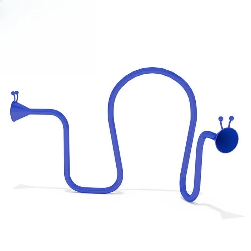 Sports Music Toys Park Playground Iron Tube Microphone Tube Loudspeaker Playground Games