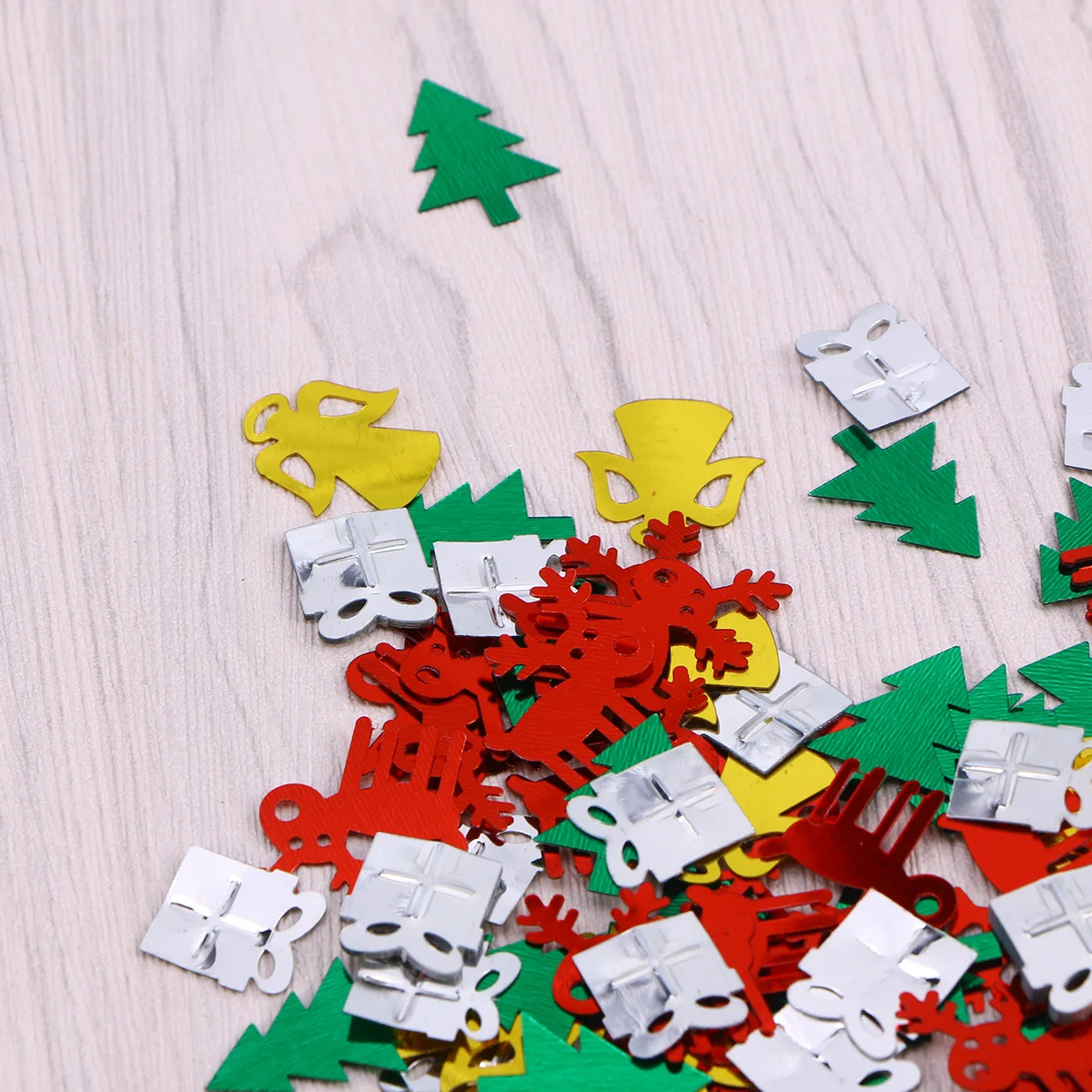 

30g Resin Christmas Confetti Sequins Decorative Shreds Wedding Birthday Party Glitter Confetti Festive Decoration