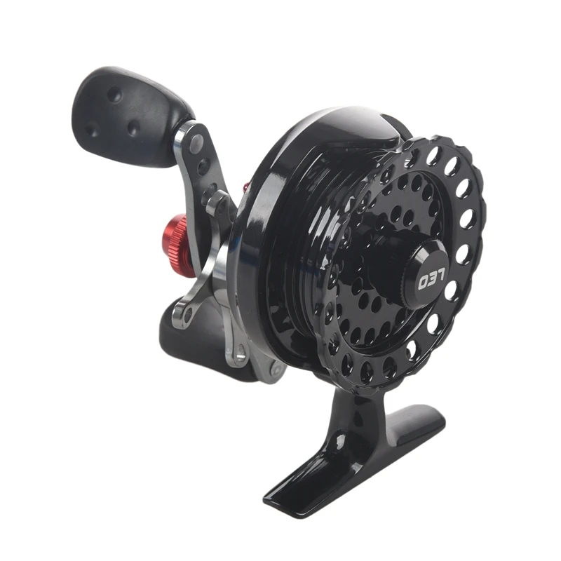 LEO DWS60 4 + 1BB 2.6:1 65MM Fly Fishing Reel Wheel With High Foot Fishing Reels Fishing Reel Wheels