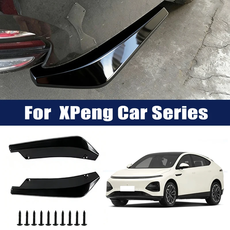 

Front Rear Bumper Lip Splitter Diffuser Protector Carbon Fiber Winglets Side Skirt For XPeng P5 P7 P7 G3 G6 G9 X9 MONA M03