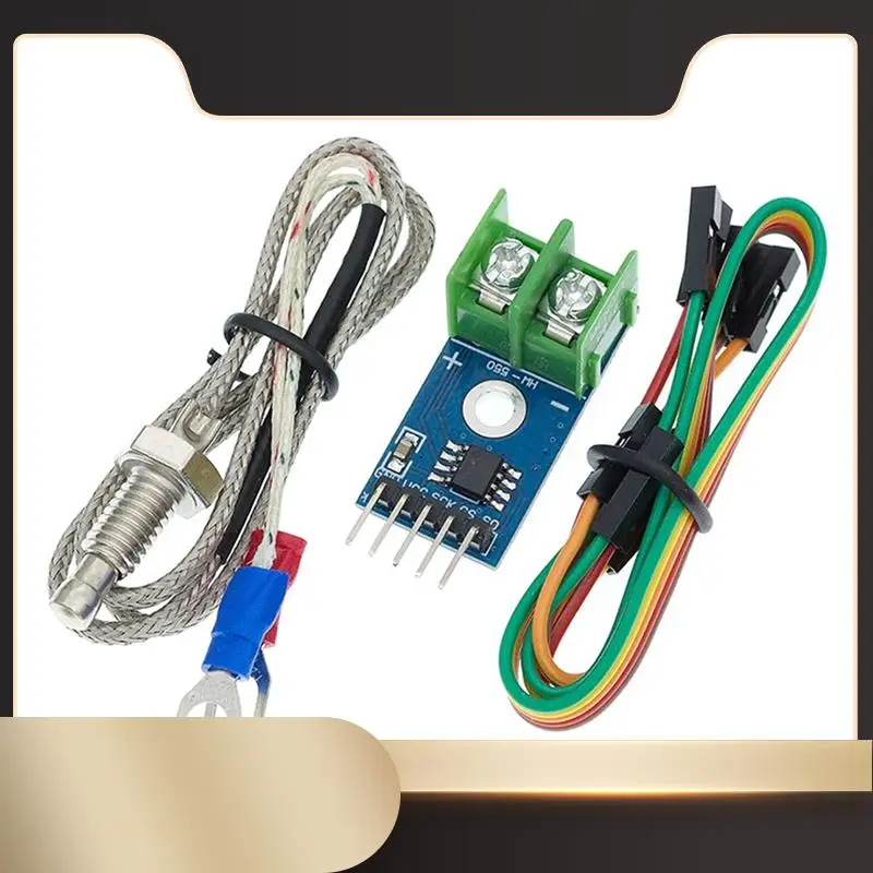 

Модуль N36R-MAX6675 с датчиком термопары типа K, высокоточный измерительный инструмент, высокотемпературный измерительный модуль