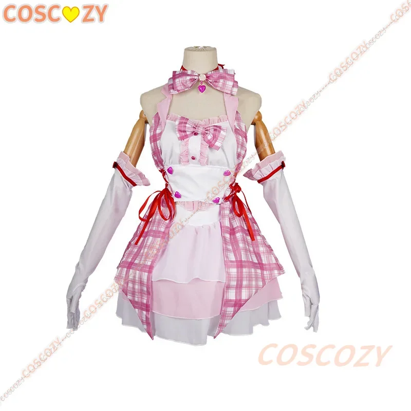 Anime Chocolate Cosplay Costume, Lolita fur s, Vanilla Comic with Outfits, Cute Neko Girls, Performance fur s