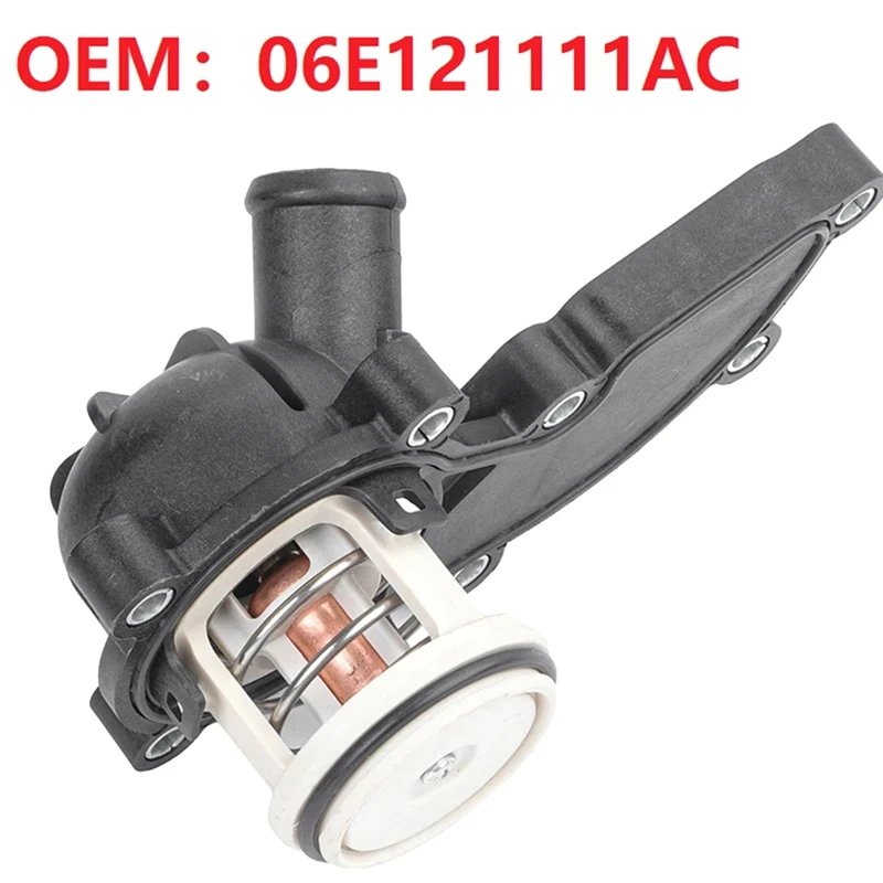 06E121111AC Thermostat Coolant Housing Assembly 06E121111G 06E121111D For  A6 A7 A8 S6 S8