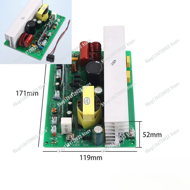 

1000W pure sine wave inverter DC48V to AC220V inverter booster main board power converter booster