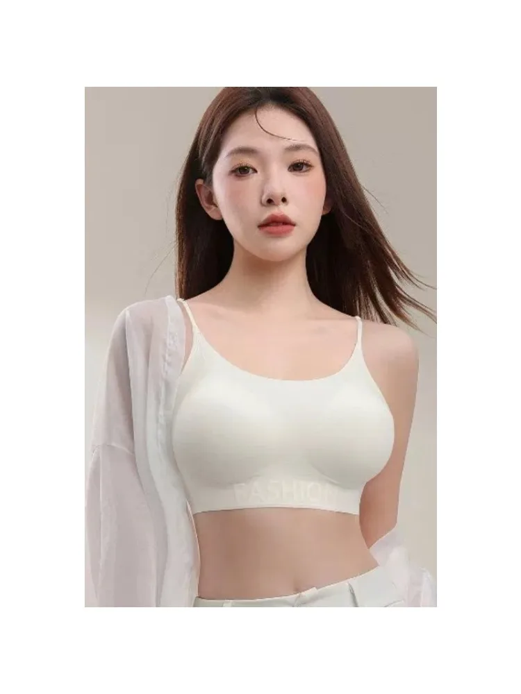 KUCLUT Full Coverage sexy Bra Women Spring Summer Thin Seamless Invisible One Piece Comfort All Day Wear Plus Size S-XXL