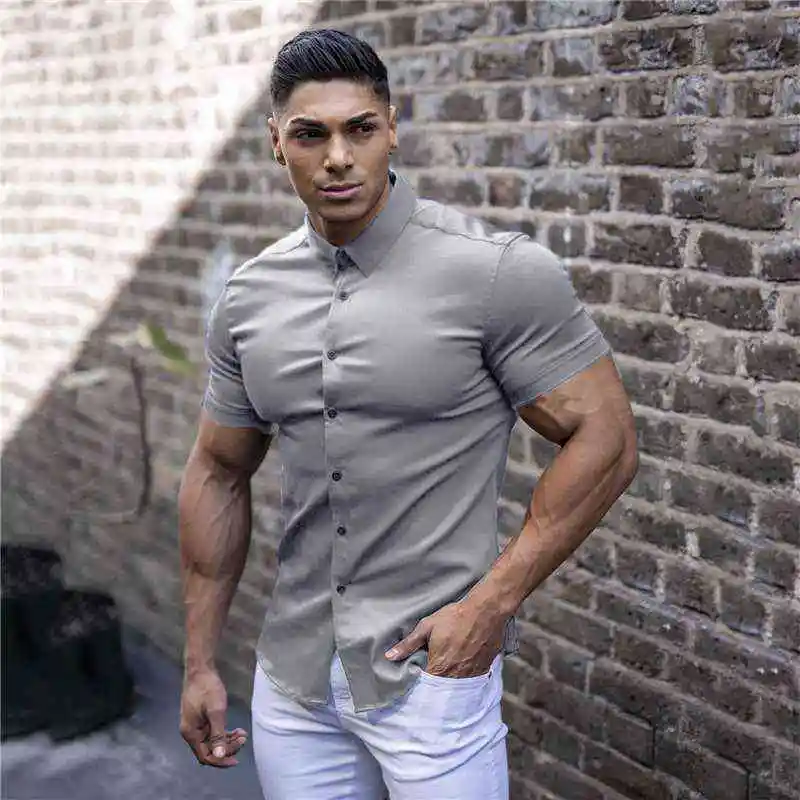 

Slim Fit Color ort Sve irt Busin Gentleman Sle Cotton 00% Ice Sensation Spring Commute Suitable Ultra ort