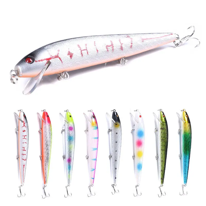 

Suspending Floating Minnow Pencil Lure 16g Super Long Cast Hard Bait Bass Pike Trout Saltwater Freshwater Fishing Tackle