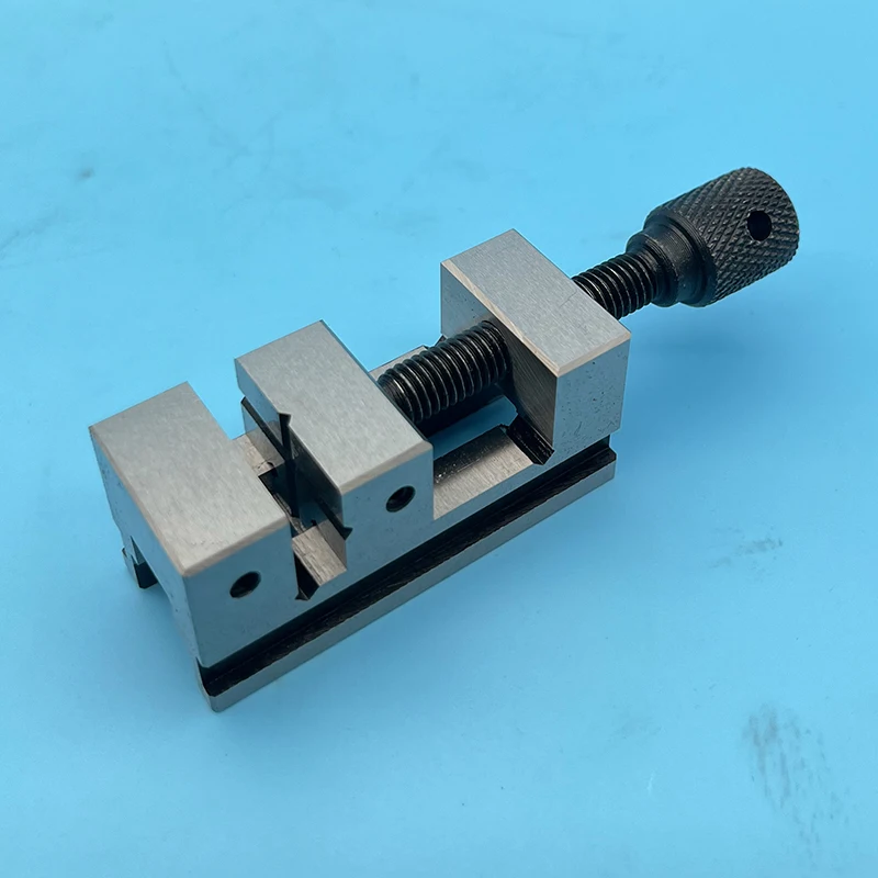 Steel Vise Clamp Precision QGG25 Bench Vise Drill Press Clamp Machine Vise 1 Inch Surface