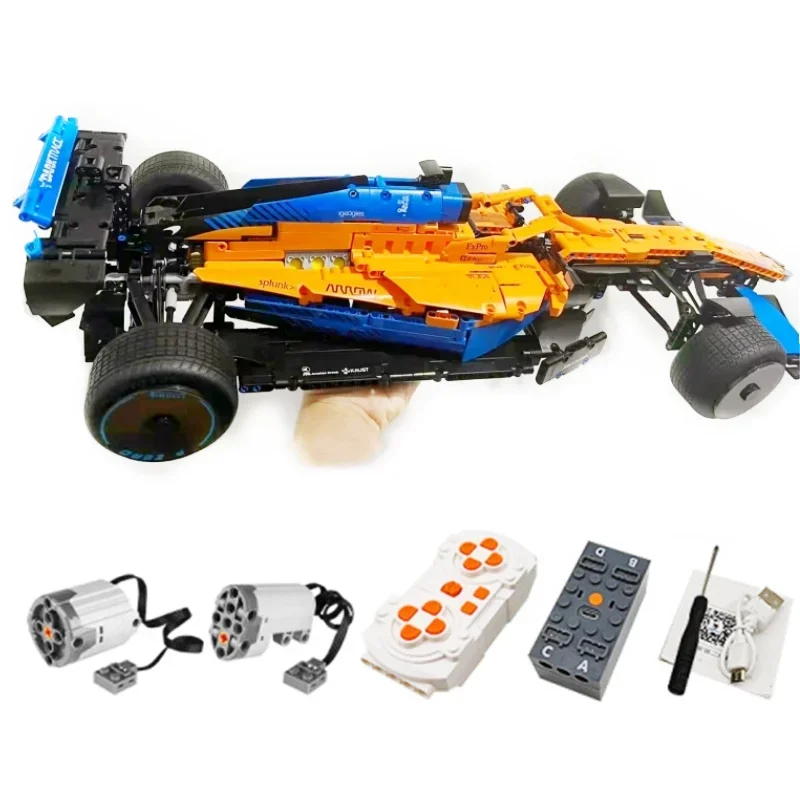 

Sport Car Mc F1 42141 Concept 1:12 Technology Creative Compatible With MOC Hig-tech Building Blocks Bricks Toys