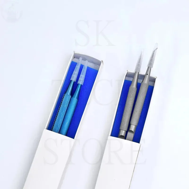 

SIKO Straight/Elbow Tweezers Hand Polished Stainless Steel BGA Jumper Repair Tools Non-Magnetic Micro Soldering Forceps