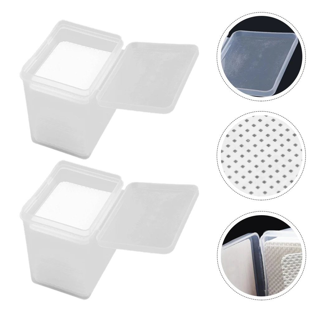 400 Stuks Wimper Lijm Residu Doekjes Niet-geweven Stof Lash Extension Reinigingspads Multifunctionele Make-Up Nail Art verwijderen