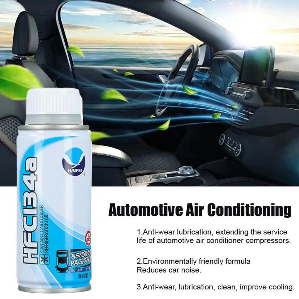 1Pc Automotive Air Conditioning Compressor Refrigeration Oil Car Refrigerant Efficiency Special Lubricant Oil Car Accessories