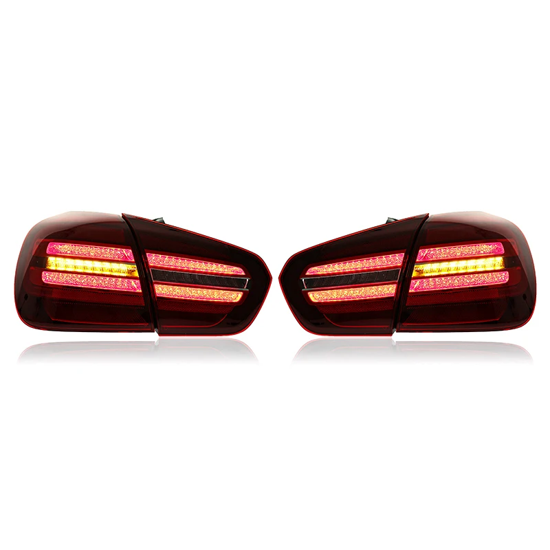 

ROLFES Tail Lights For Mercedes-Benz GLA 200 220 260 2018-2020 Tail Rear Lights Turn Signal Lamp Stop Fog Brake Reversing Lamp