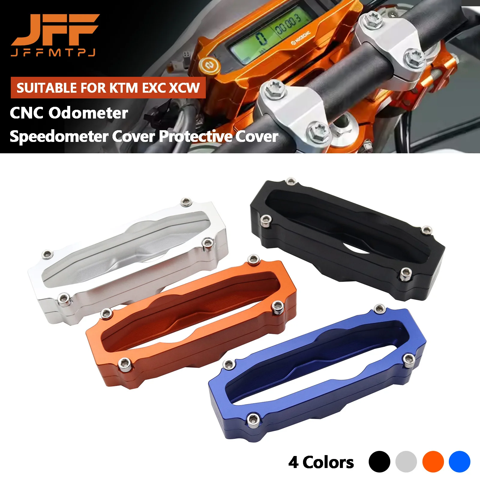 CNC Motorcycle Odometer Speedometer Cover Protector Guard  For KTM EXC EXCF XCW XCFW 150-500 For Husqvarna TE150 TF250 TE300 FE