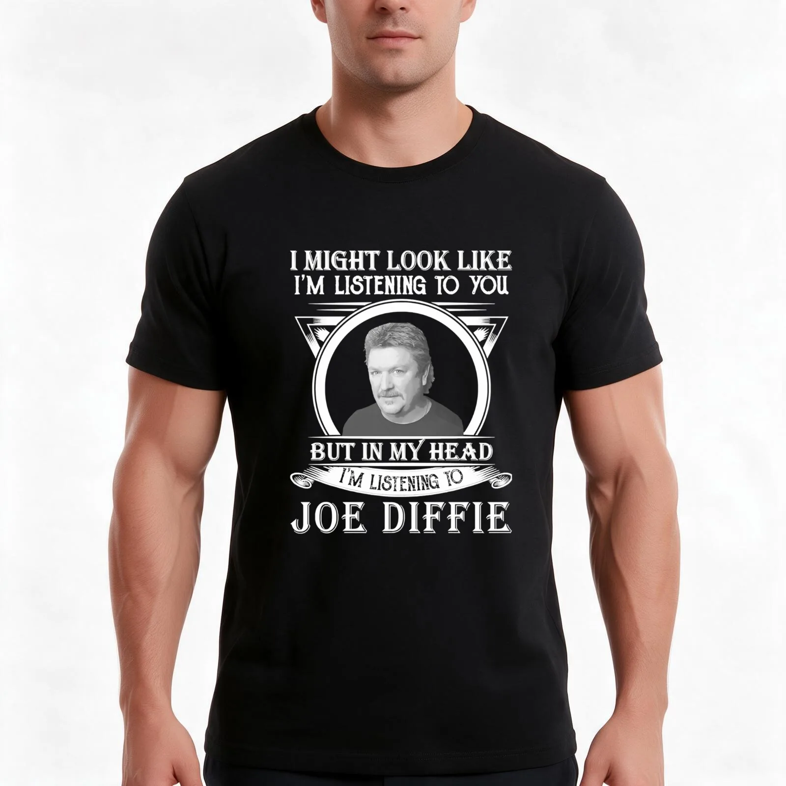 The Rise Of Joe Diffie And How To Make It Stop9 T-Shirt, Summer Casual Cotton Tee, Oversized Streetwear Tops, Unisex Men Women