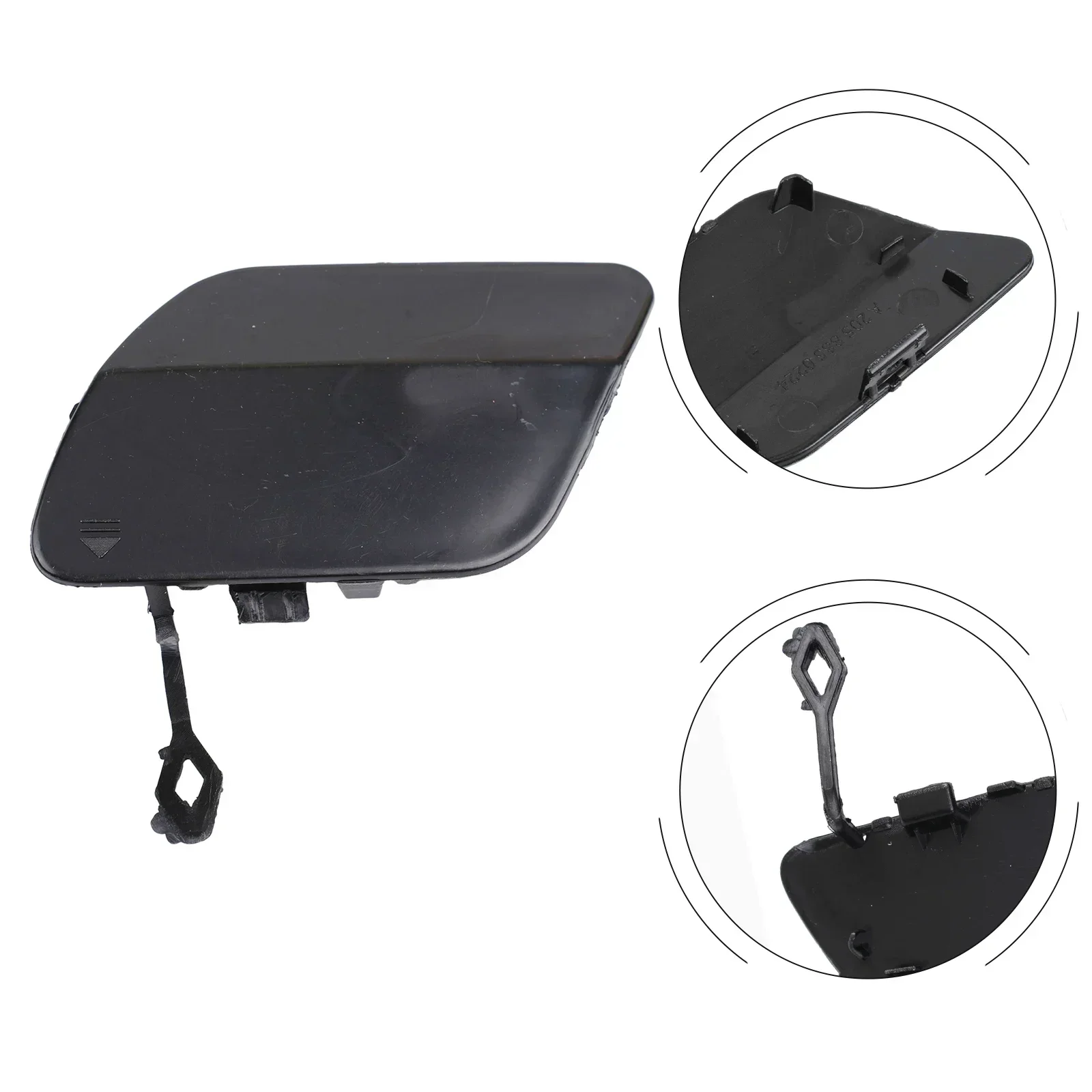 

Tow Hook Cap Tow Hook Eye Cover Bumper Replacement Unpainted Vehicle A2058850224 Accessories Quality Useful Practical