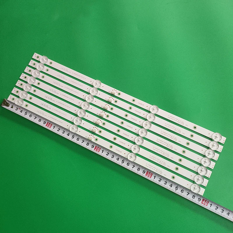 

7PCS/SET 43INCH TV LED Backlight Strip HL-03430A30-0202S-01 U430L18 4X7 JL.D43022330-017CS-M LED17E405