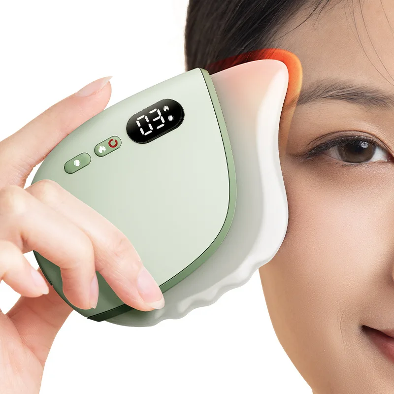 Electric Scraping Household Facial Beauty Lifting Ripple Neck Meridian Massager Beauty Instrument