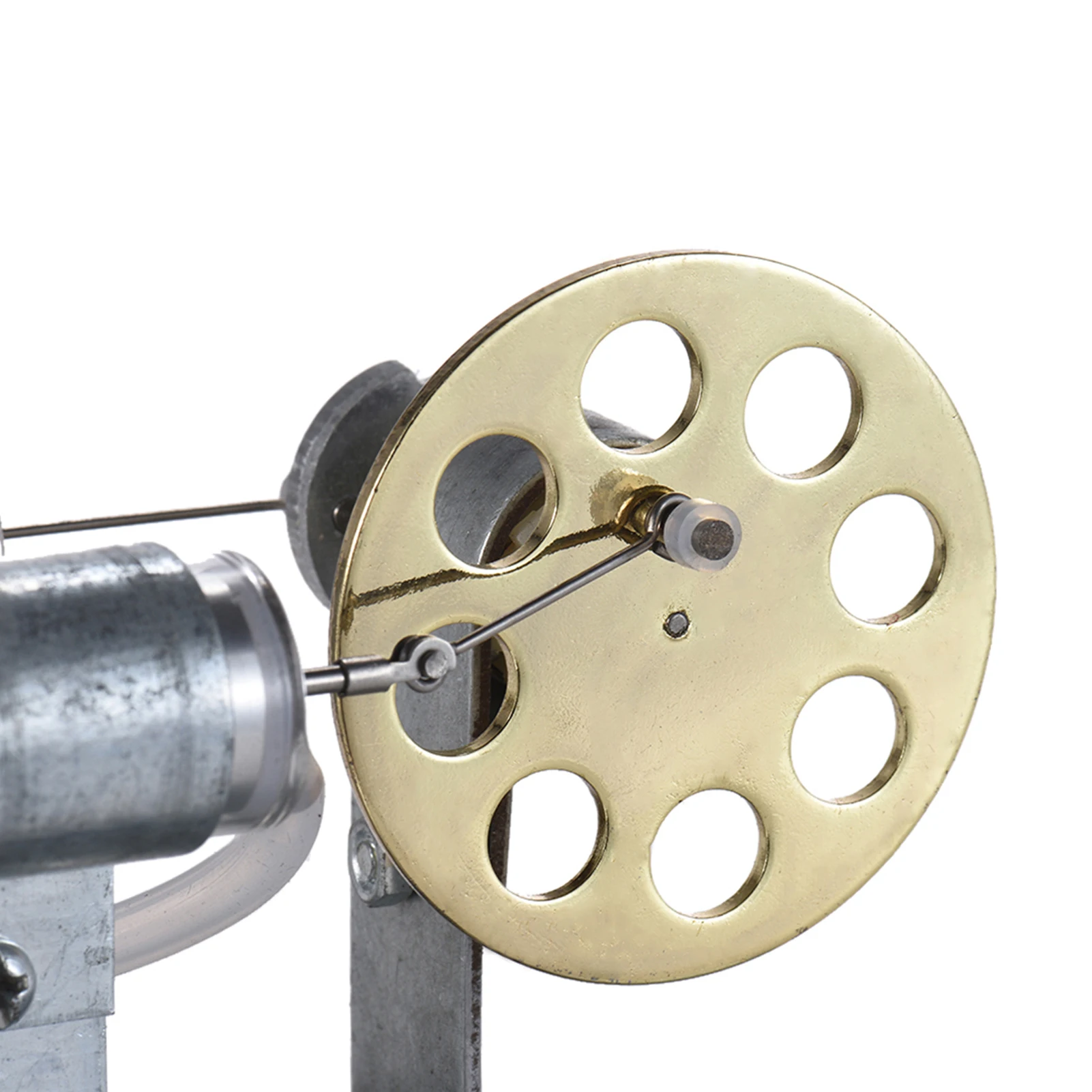 【تخفيضات】محرك ستيرلينغ صغير بالهواء الساخن نموذج محرك تيار قوة الفيزياء تجربة الفيزياء التعليمية #6