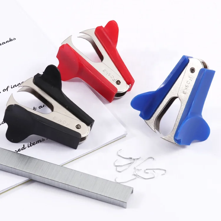 FOSKA Staple Remover Tool Cheap Wholesale Comfortable Office Desktop Stationery Effort-Saving Hand-Type Metal Staples Remover