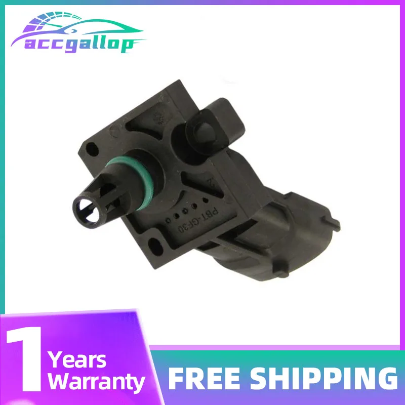 

MAP Sensor Manifold Intake Air Turbo Boost Pressure For VOLVO S40 S60 S80 2.4 2.5 3.0 D D5 T5 30622083 31303975 31355463
