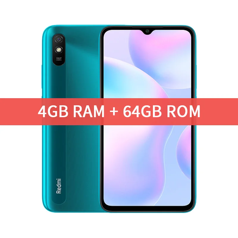 Smartphone Xiaomi Redmi 9A Global Rom 4GB/6GB 64GB/128GB 5000mAh 6.53 inch MTK Helio G25 Octa Core 13MP 4G Smartphone used phone