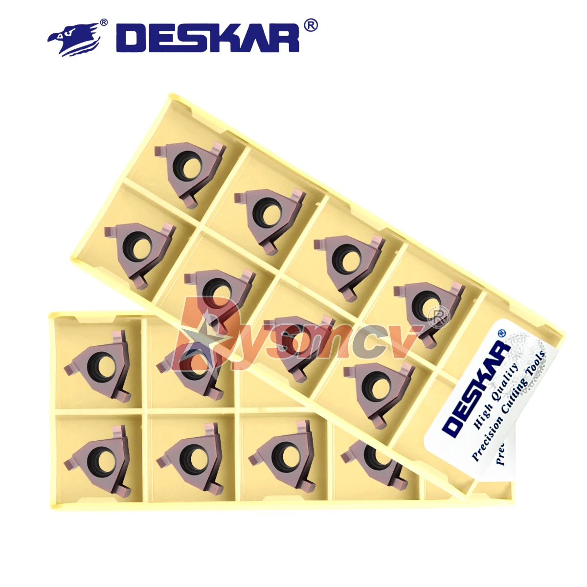 

DESKAR 100% оригинальные инструменты с ЧПУ, лезвия для обработки канавок 16ER/IL 16IR/EL 0,5 1,0 2,0 3,0, обрабатывающий центр с ЧПУ, плоские вставки с мелкой канавкой