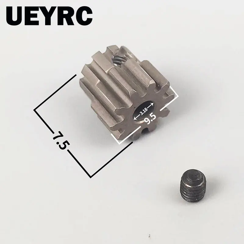 

1:14th Scale Gearbox Motor Metal Gears for Tamiya RC Truck Tipper SCANIA 770S VOLVO BENZ MAN TGX LESU Car Accessories