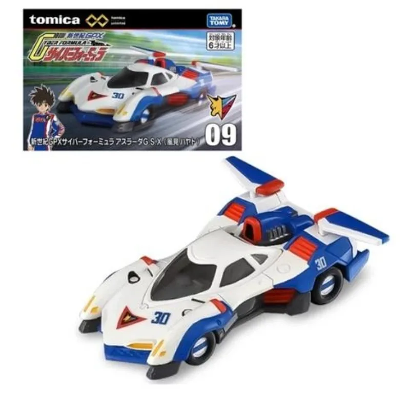 

TAKARA TOMY Tomica Alloy Diecast Car High-Intelligence Formula Racing Evangelion TPU09 Asurada Model Toy Vehicle